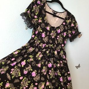 Body Parts Floral Dress